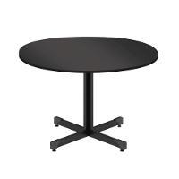 Mesa De Reuniao Redonda 1.2 Red Preto Onix - 1