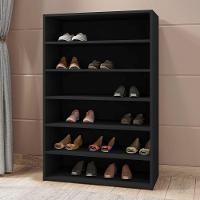 Sapateira Lana Preto 5 Prateleiras - 1