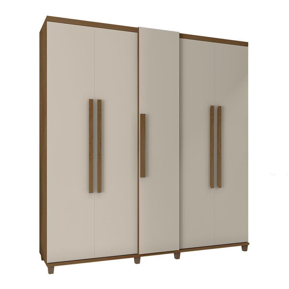 Roupeiro 5 Portas Arezzo Cinamomo Off White - 1