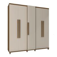 Roupeiro 5 Portas Arezzo Cinamomo Off White - 1