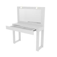 Escrivaninha Penteadeira Royal Branco Fosco - 2