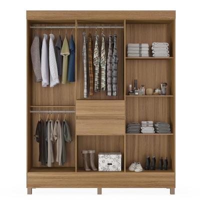 Guarda Roupa Casal Terni 8 Portas 2 Gavetas Amendola MDP