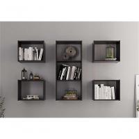 Kit Nichos 7 Compartimento Canada Preto Onix - 1