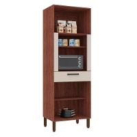 Paneleiro Cozinha Para Microondas Regina Nogueira Off White - 3