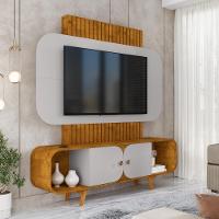 Painel Tv 75 Polegadas Embaré Naturalle Off White - 1
