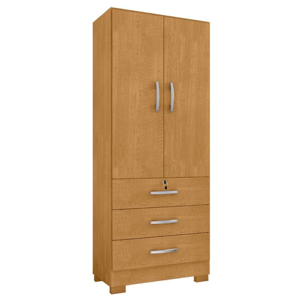 Roupeiro 2 Portas E 3 Gavetas Sneek Naturale - 4