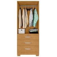 Roupeiro 2 Portas E 3 Gavetas Sneek Naturale - 3