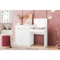 Penteadeira Ava Branco Fosco Liso - 5