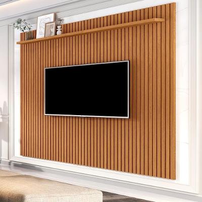 Painel De Tv Ripado 1.8 Pontoise Nature
