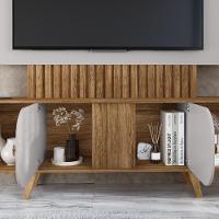 Painel Tv 75 Polegadas Embaré Cinamomo Off-white - 4