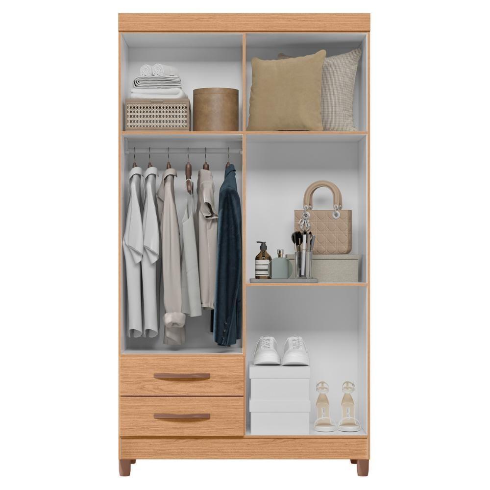 Guarda Roupa 4 Portas Espelho Bruno Freijo Titanium - 4