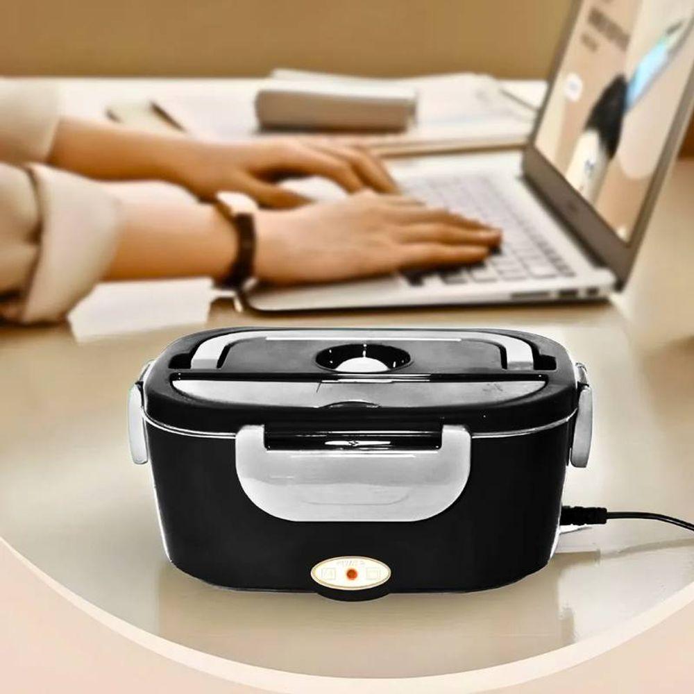 Marmita Elétrica Preta E 12v 40w Aquecimento Rápido Bivolt - 4