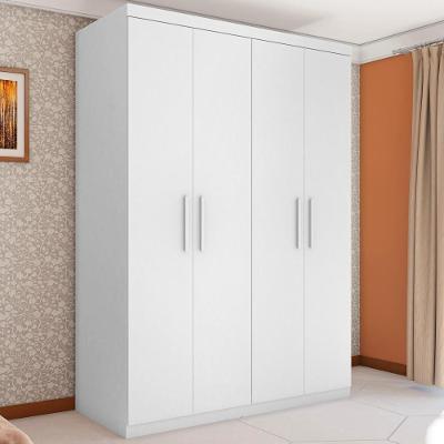 Guarda Roupa Miami Quatro Portas Branco