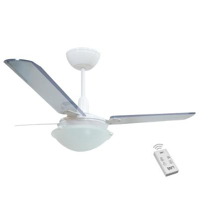 Ventilador de Teto Casa H 130W 98cm 3 Pás 3 Velocidades Branco Unions 110V
