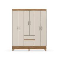 Guarda Roupa 6 Portas Forggia Amendola Off-white - 3