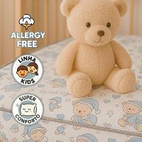 Colchão Para Berço Espuma D20 Sonequinha Antialérgico E Antiácaro Todos Tamanhos - Maestro Colchões130x60x12cm - 3