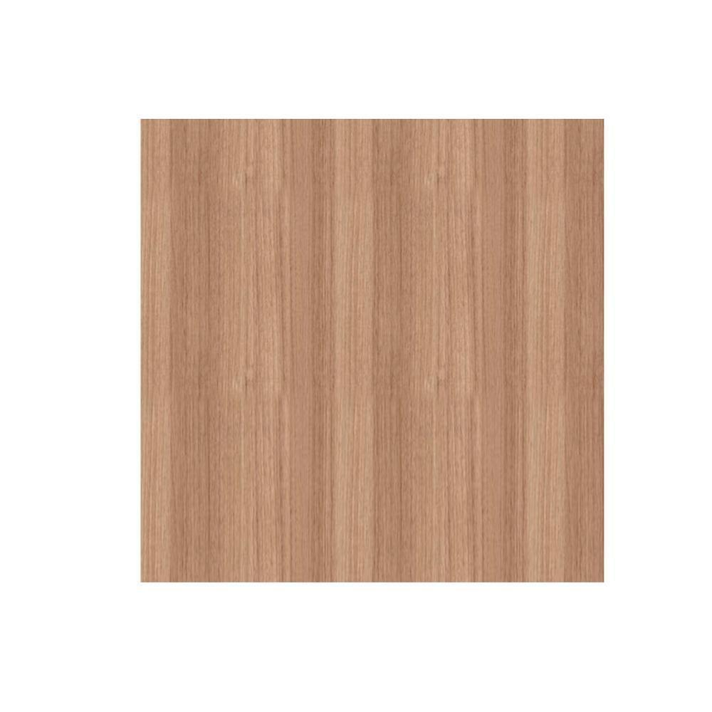 Mesa Zeta Ferro Branco 75 Cm (alt) Disco Redondo Tampo Mdp Quadrado 60 Cm Larg X 2,50 Cm Alt Noce Nat - 6