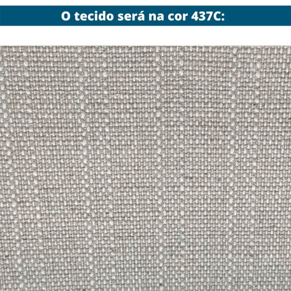 Poltrona Grano Ozki Com Braços Madeira Eucalipto Cedro Tecido Cinza Corda Redonda Rami - 2