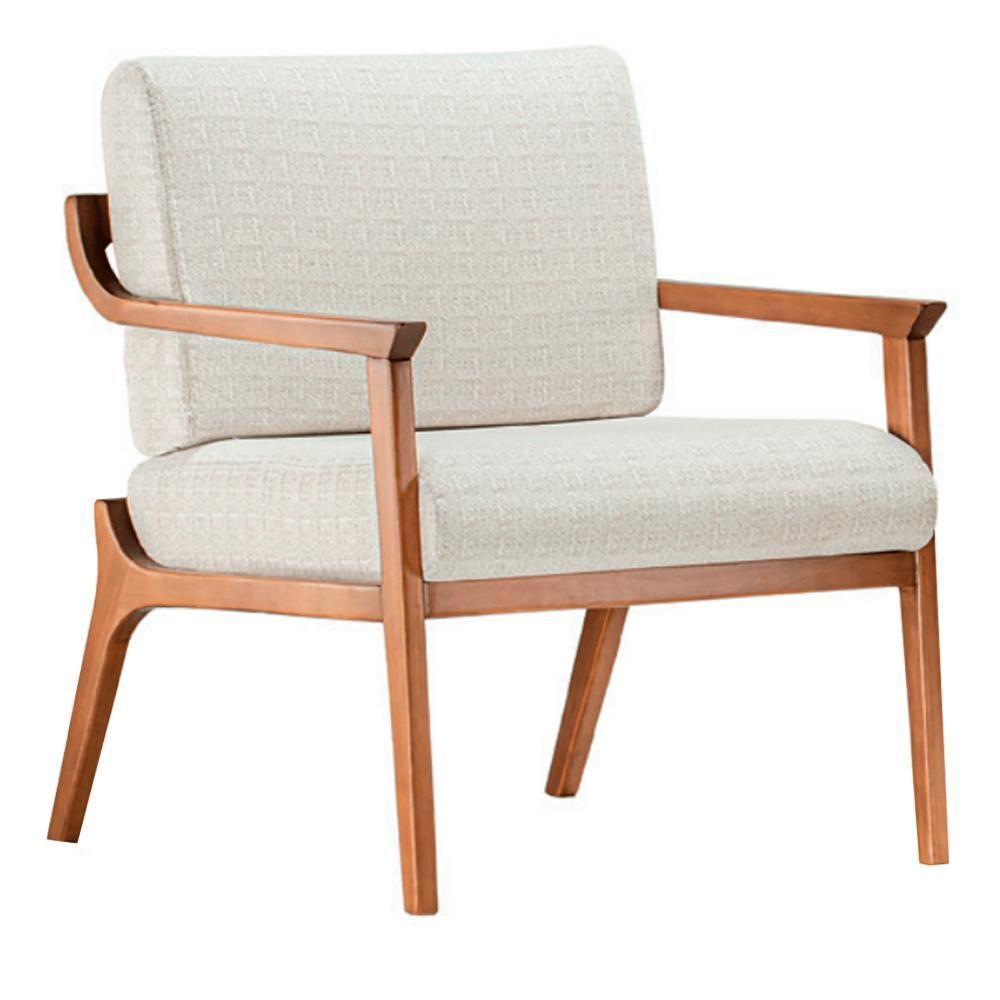 Poltrona Grano Ozki Com Braços Madeira Eucalipto Cedro Tecido Cinza Corda Redonda Rami - 6