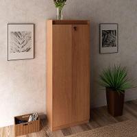 Armário Alto Para Escritório 2 Portas Com Chave Amêndoa - 7