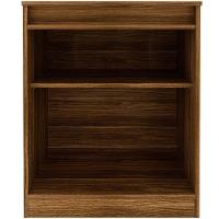 Balcão Para Escritório 2 Portas Com Chave Pequeno Nogal - 8