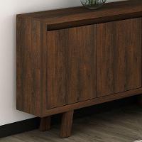 Balcão Armário Para Escritório 3 Portas Em Mdp Rústico - 6