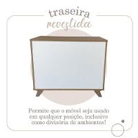 Balcão Para Escritório 3 Gavetas 1 Porta Luciano Olmo/branco - 8