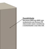 Balcão De Cozinha 80cm 1 Porta 1 Gavetão Com Tampo Lumina Lu Cinammon/cinammon - 8