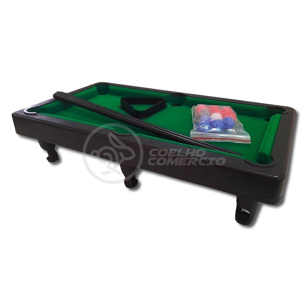 Mesa De Sinuca Luxury Billards Champion 30x17 Brinquedo De Bilhar Infantil 11 Bolas - Pequena - 3
