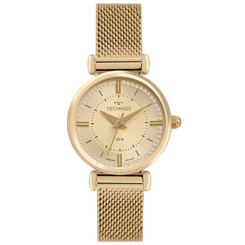 Relógio Technos Feminino Mini Dourado - 2035mxu-1d 2035mxu-1d - 1