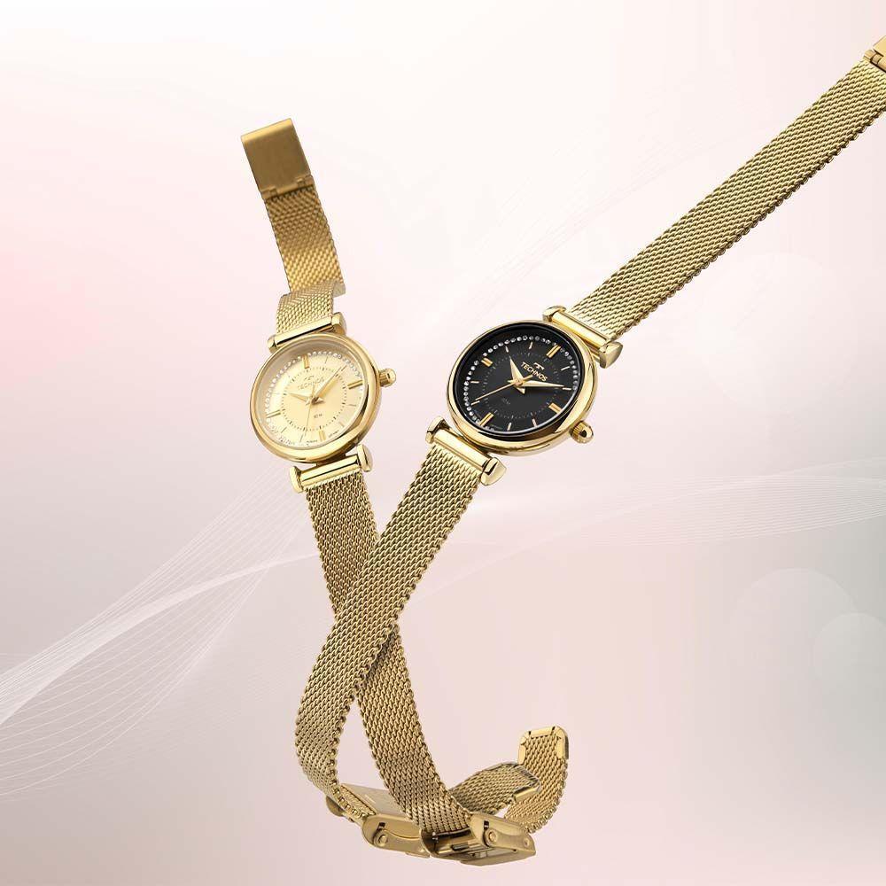 Relógio Technos Feminino Mini Dourado - 2035mxu-1d 2035mxu-1d - 2