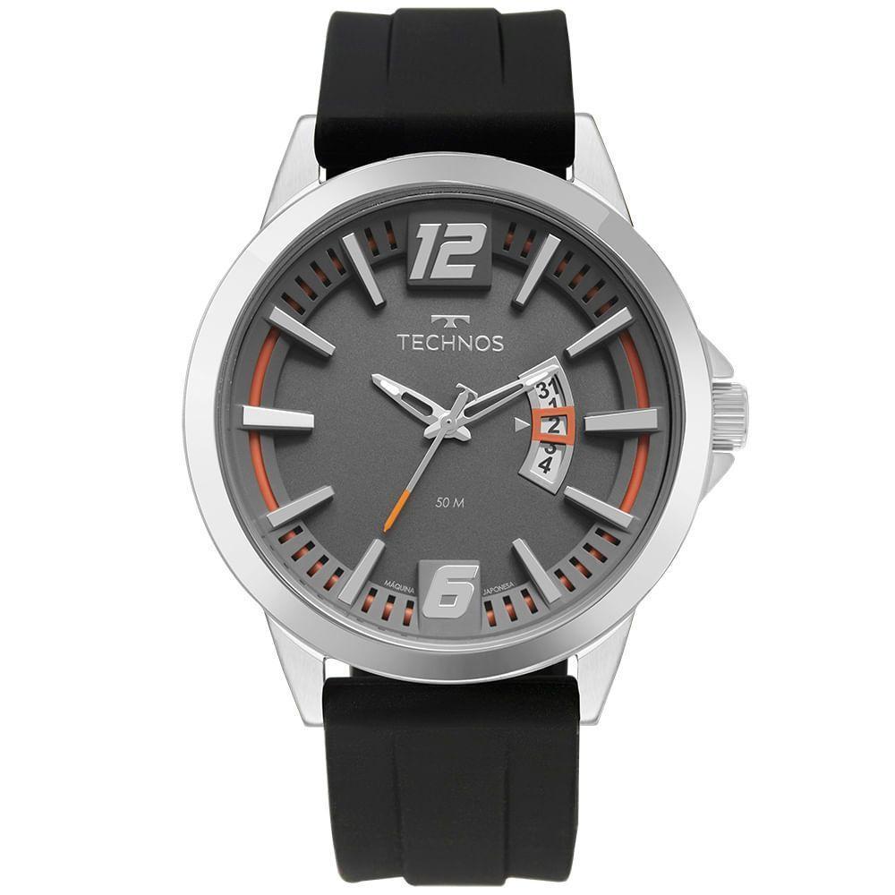 Relógio Technos Masculino Racer Prata - 2117lcts/2c 2117lcts/2c - 1