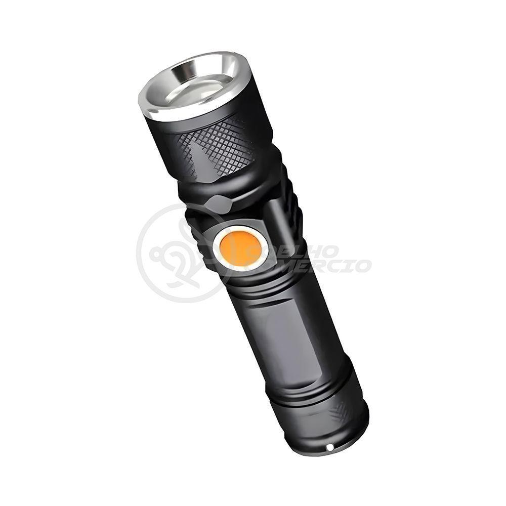 Mini Lanterna Led Tática Lápam Recarregável Usb Com Longo Alcance Portátil Para Acampar - 6