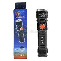 Mini Lanterna Led Tática Lápam Recarregável Usb Com Longo Alcance Portátil Para Acampar - 2