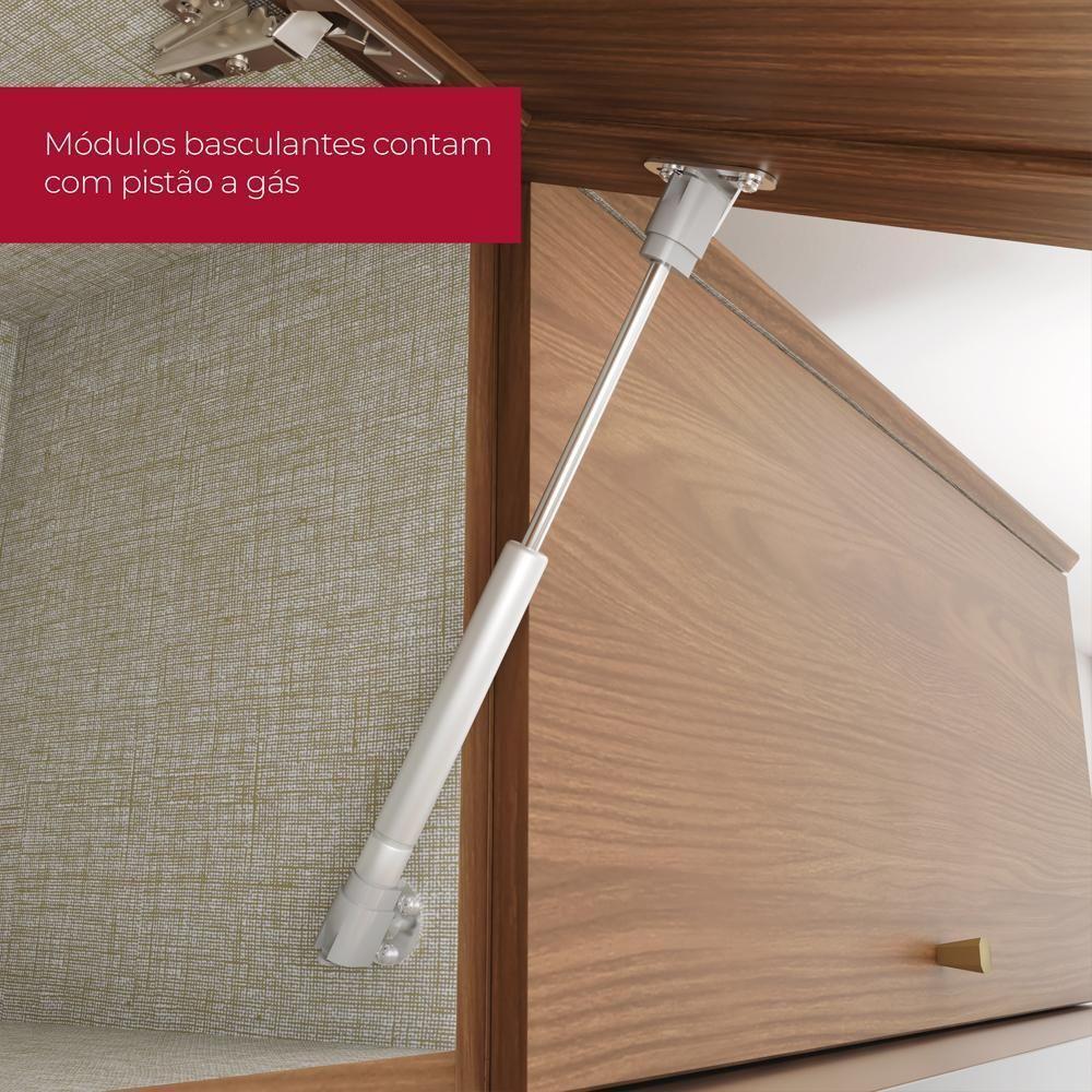 Cozinha Modulada 4 Pecas 272 Cm Requinte Henn Nature Areia - 5