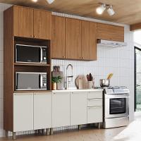 Cozinha Modulada 4 Pecas 272 Cm Requinte Henn Nature Areia - 2