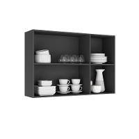 Cozinha Completa Itatiaia Lumina 410cm Em Madeira Mdf Grafite/fendi - 7