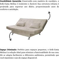 Sofá Cama Casal Com Almofada 3 Lugares Califórnia Suede Bege - 8