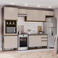 Cozinha Modulada Connect 4 Peças Com Torre Quente 1 Forno Duna/cristal - Móveis Henn Duna/cristal - 2