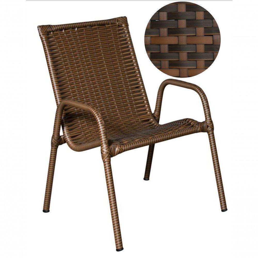 Kit 4 Cadeiras Ipanema Area Externa, Jardim Junco Bronze - 2