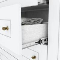 Conjunto Quarto Henn Americana 2 Peças 7 Portas 8 Gavetas Branco - 8