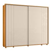 Guarda-roupa Casal Dalí Ripado Com Escada 2 Portas 8 Gavetas - 7 Decor Cinamomo - 1