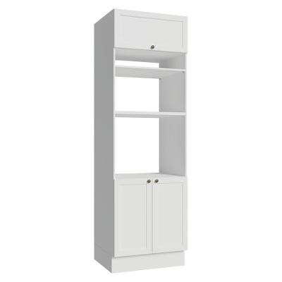 Torre Quente 70 Cm 3 Portas Vik Madesa Branco