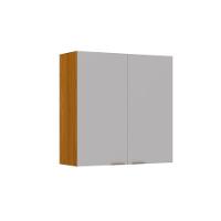 Armário 80cm 2 Portas Mdf Dobradiças Slow Motion Lumina - Itatiaia Cinamomo-fendi - 1