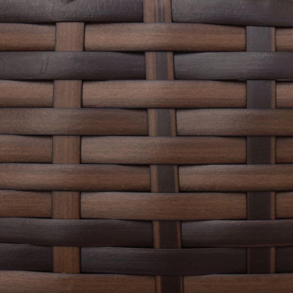 Kit 4 Cadeiras Ipanema Area Externa, Jardim Junco Chocolate - 4