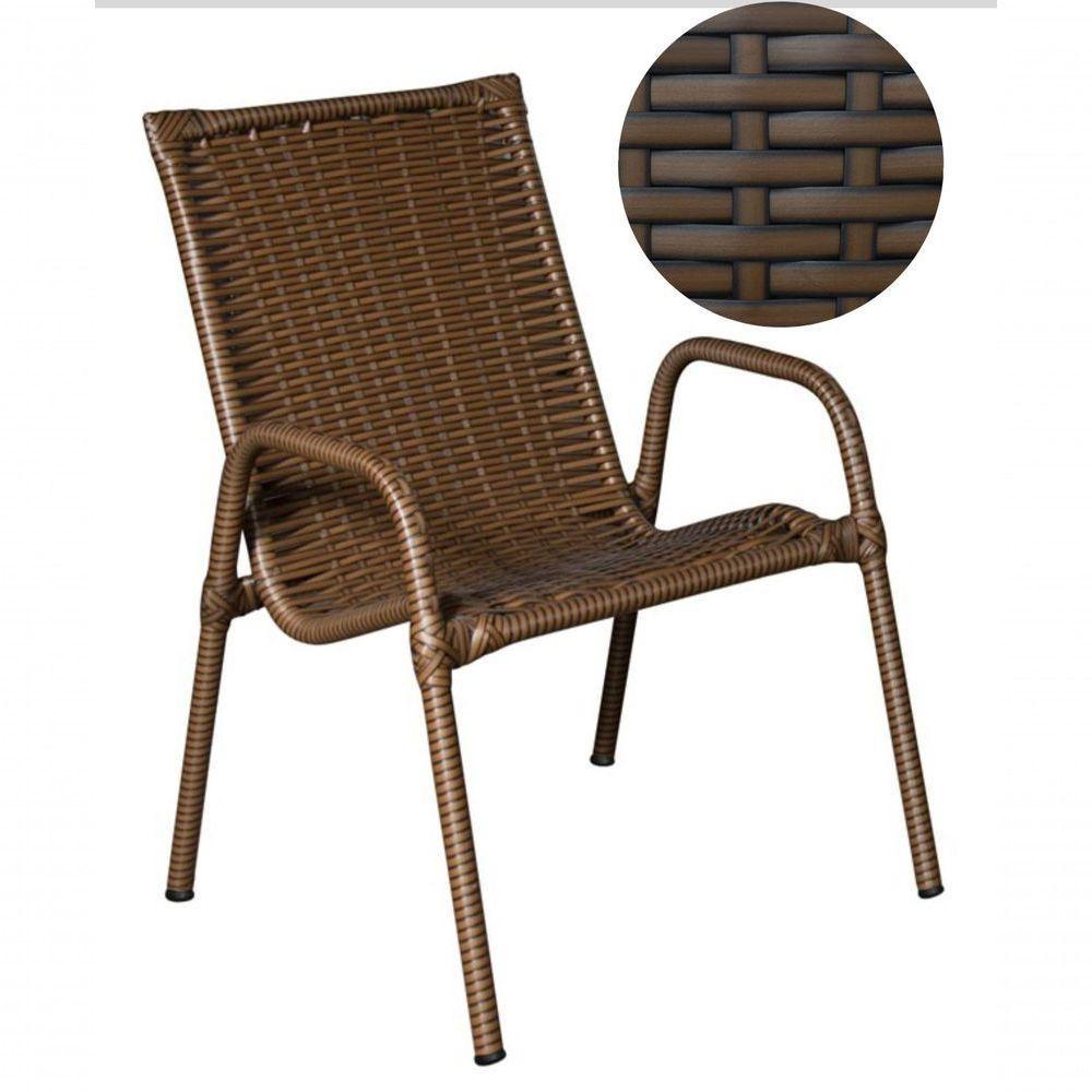 Kit 3 Cadeiras Ipanema Area Externa, Jardim Junco Envelhecido - 2