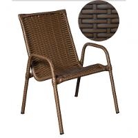 Kit 3 Cadeiras Ipanema Area Externa, Jardim Junco Envelhecido - 2