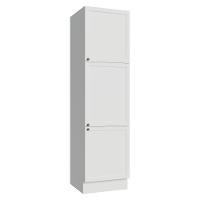 Paneleiro 60 Cm 3 Portas Vik Madesa Branco - 1