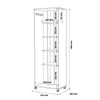 Armário Multiuso Napoles Lavanderia 02 Portas Branco - 3