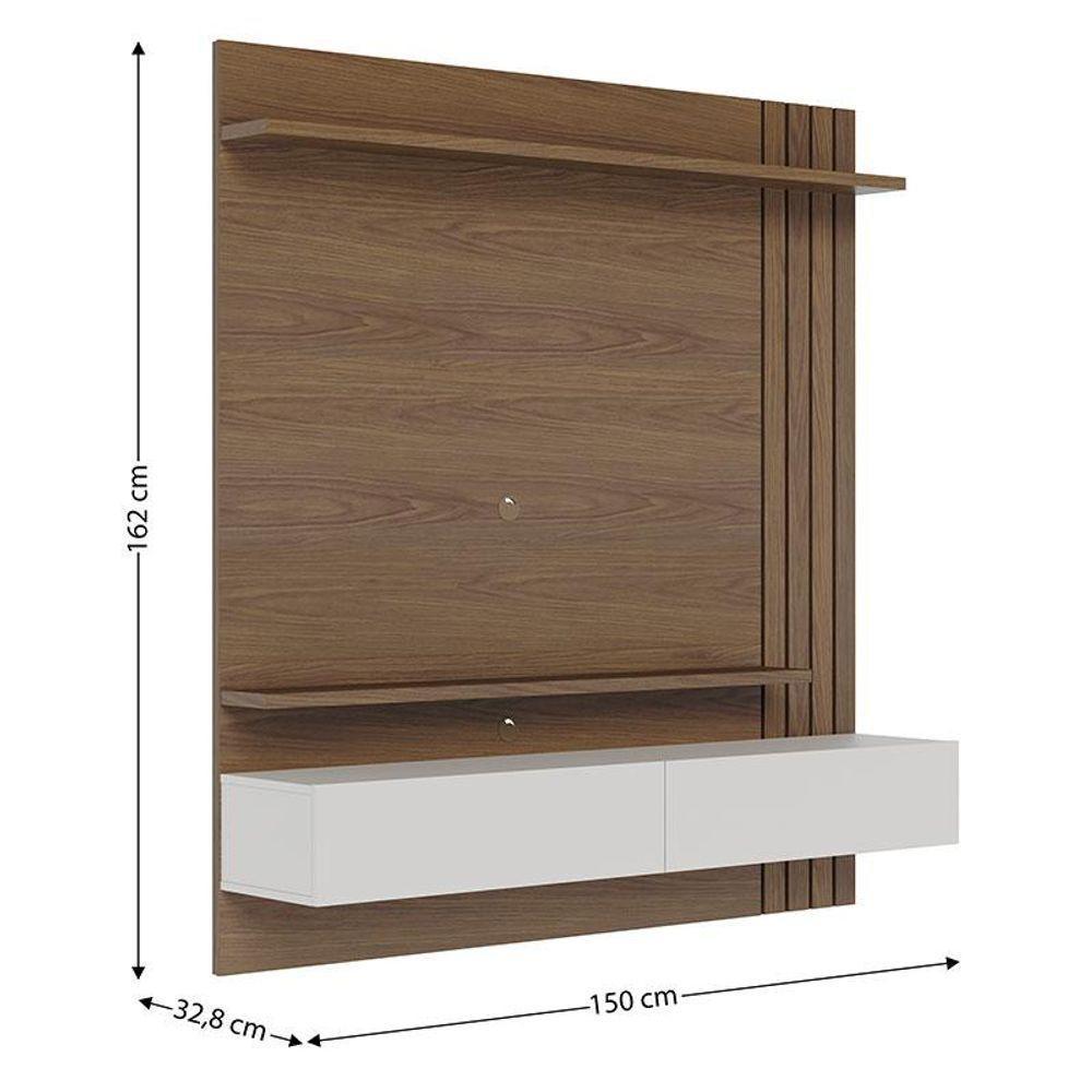 Home Suspenso Juriti 1.5 Amendoa Off White Matte - Colibri - 2